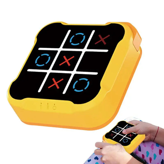 Electronic Tic-Tac-Toe Game Children's Electronic Toys Chess Set Board Games Chess Board Game For Family For Indoor Party